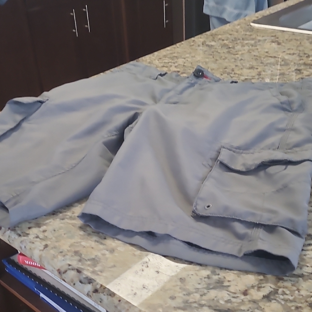 Tony Hawk Men's Cargo Shorts in Gray